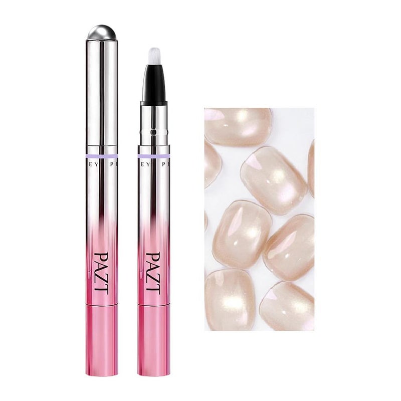 This nail art pen is a lazy-person's cat-eye gel pen, suitable for all nails, toenails, and fingers, and can be used for a 7-in-1 cat-eye magnetic nail art effect.